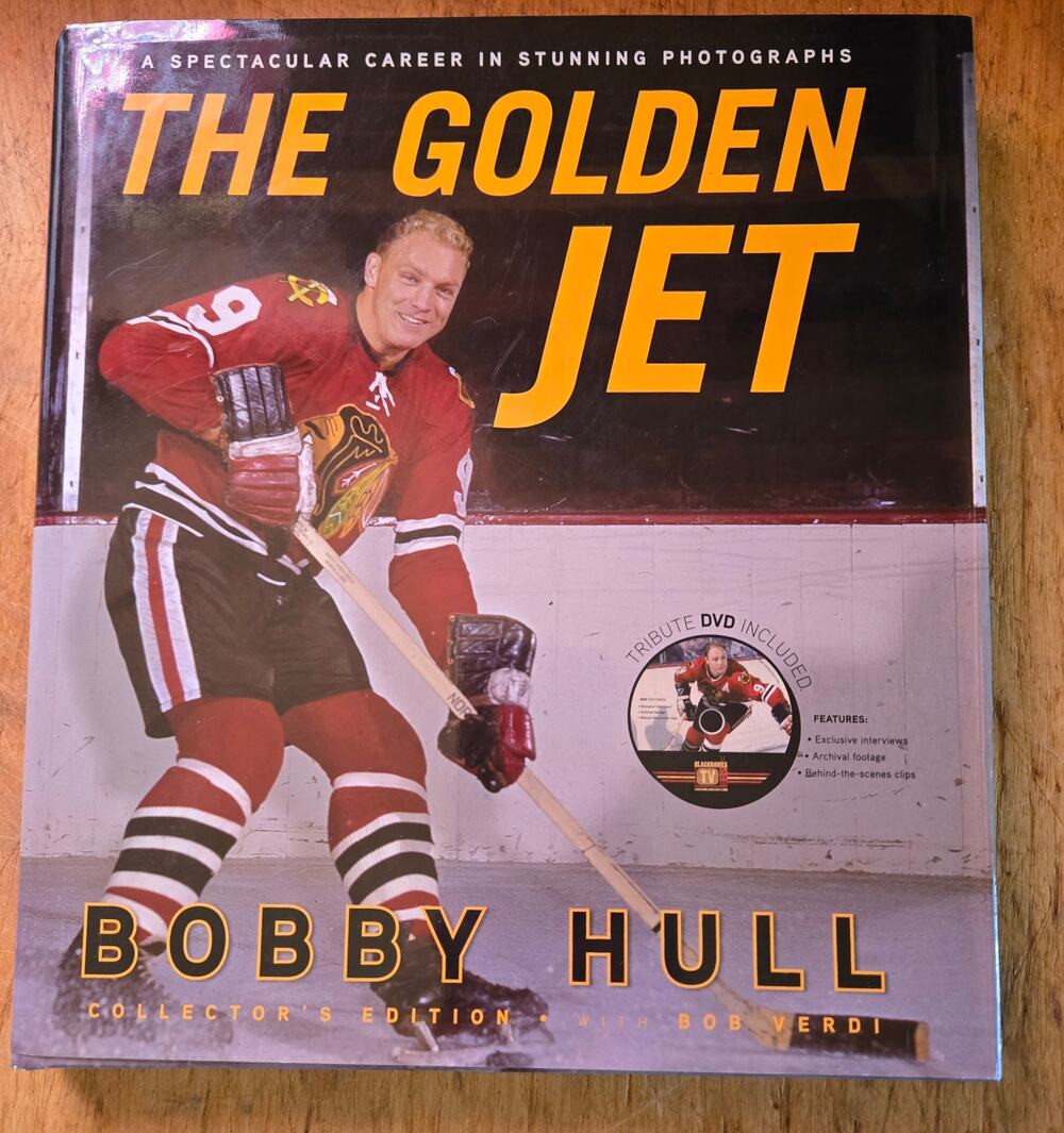 The Golden Jet: Bobby Hull Collector's Edition Hardcover Book with Tribute DVD